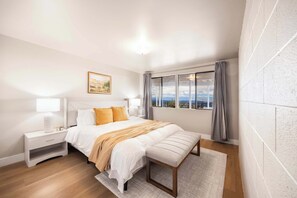 2 dormitorios, tabla de planchar con plancha, cuna de viaje y wifi