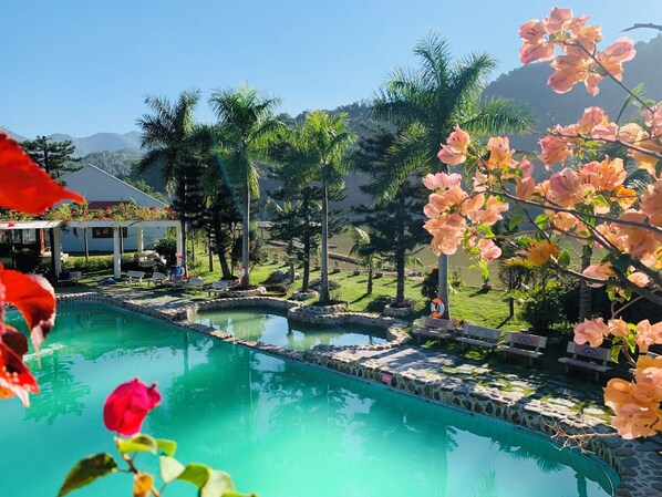 Seasonal outdoor pool - Khu du lich khoang nong UVA (Dien Bien)