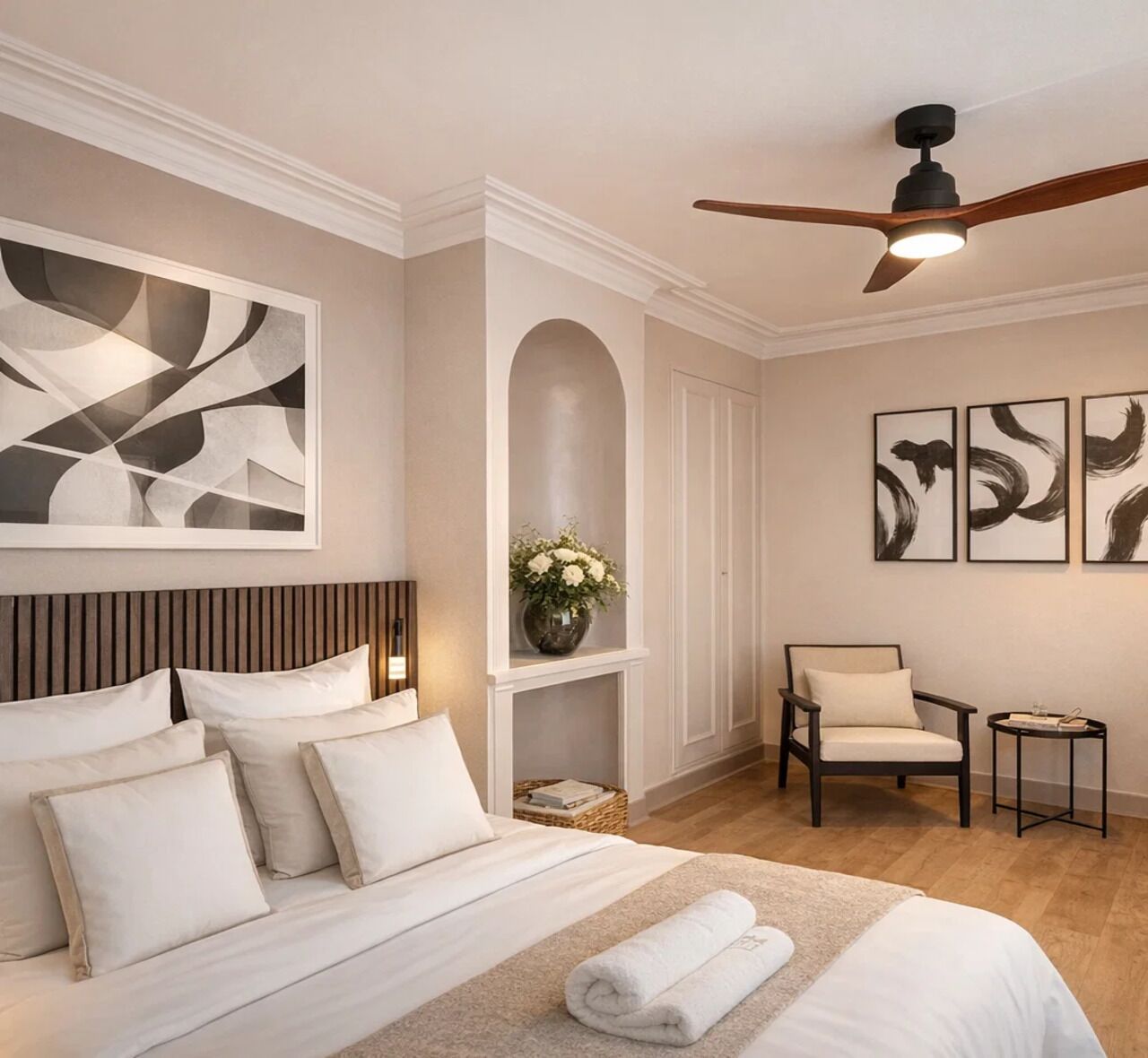 Appartement Standard, vue cour intérieure