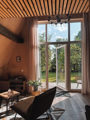 Romantisk villa, hageområde | Oppholdsområde