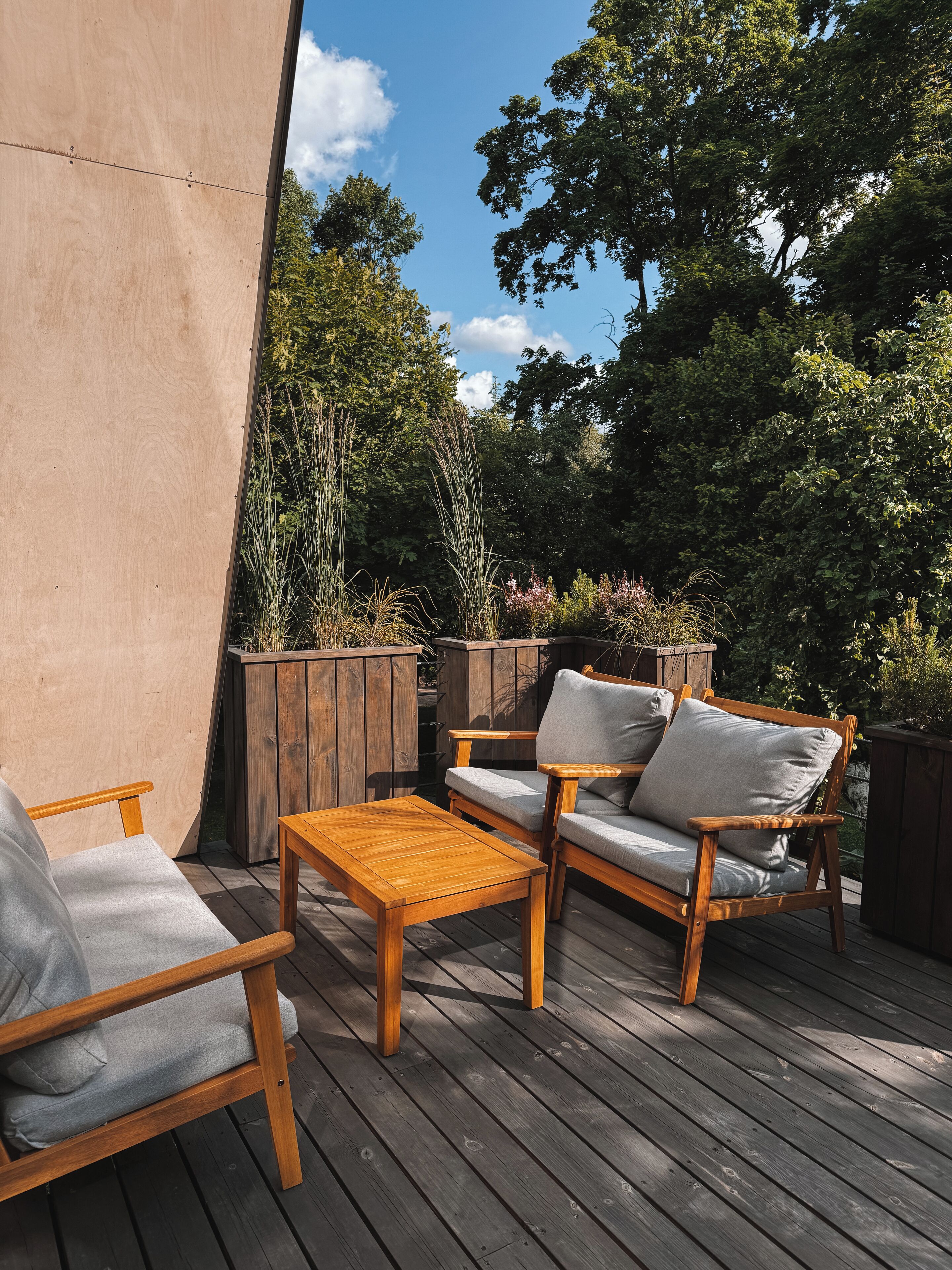 Facciata della struttura