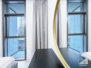 2 chambres, fer et planche à repasser, draps fournis