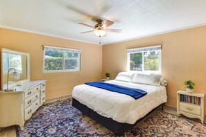 2 dormitorios, tabla de planchar con plancha, wifi y ropa de cama