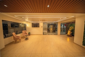 Sala de estar en el lobby