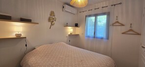 1 sovrum, strykjärn/strykbräda, gratis wi-fi och sängkläder