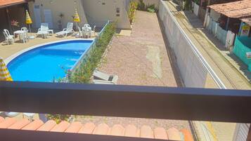 Apartment, Balcony, Pool View | Teres/patio