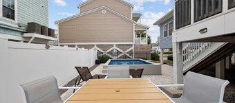 Family-Friendly House with Pool, Steps from the Sand!