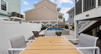 Family-Friendly House with Pool, Steps from the Sand!