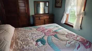 5 slaapkamers, een strijkplank/strijkijzer, wifi, beddengoed
