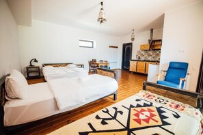 Escritorio, cortinas blackout y sistema de insonorización 