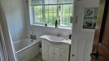 Shower, hair dryer