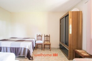 3 dormitorios, tabla de planchar con plancha, wifi