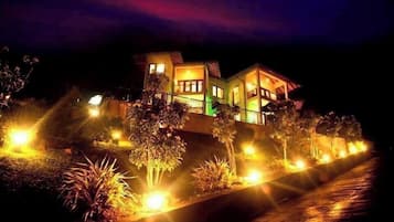 Front of property - evening/night