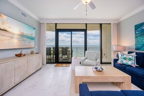 Condo, 3 Bedrooms | Living area - Phoenix Gulf Shores Ii 1602 3 Bedroom Condo (Gulf Shores)