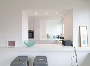 Apartment | Private kitchen - Apartment in Het Zoute Near the Beach (Knokke-Heist)