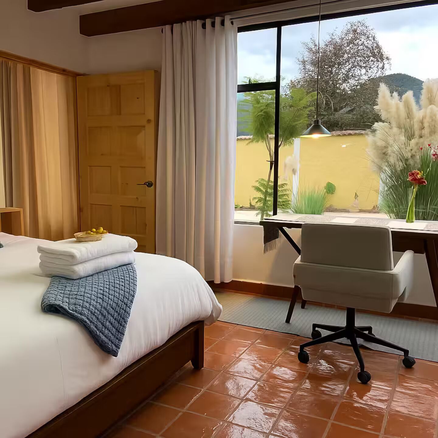 1 chambre, fer et planche à repasser, Wi-Fi, draps fournis