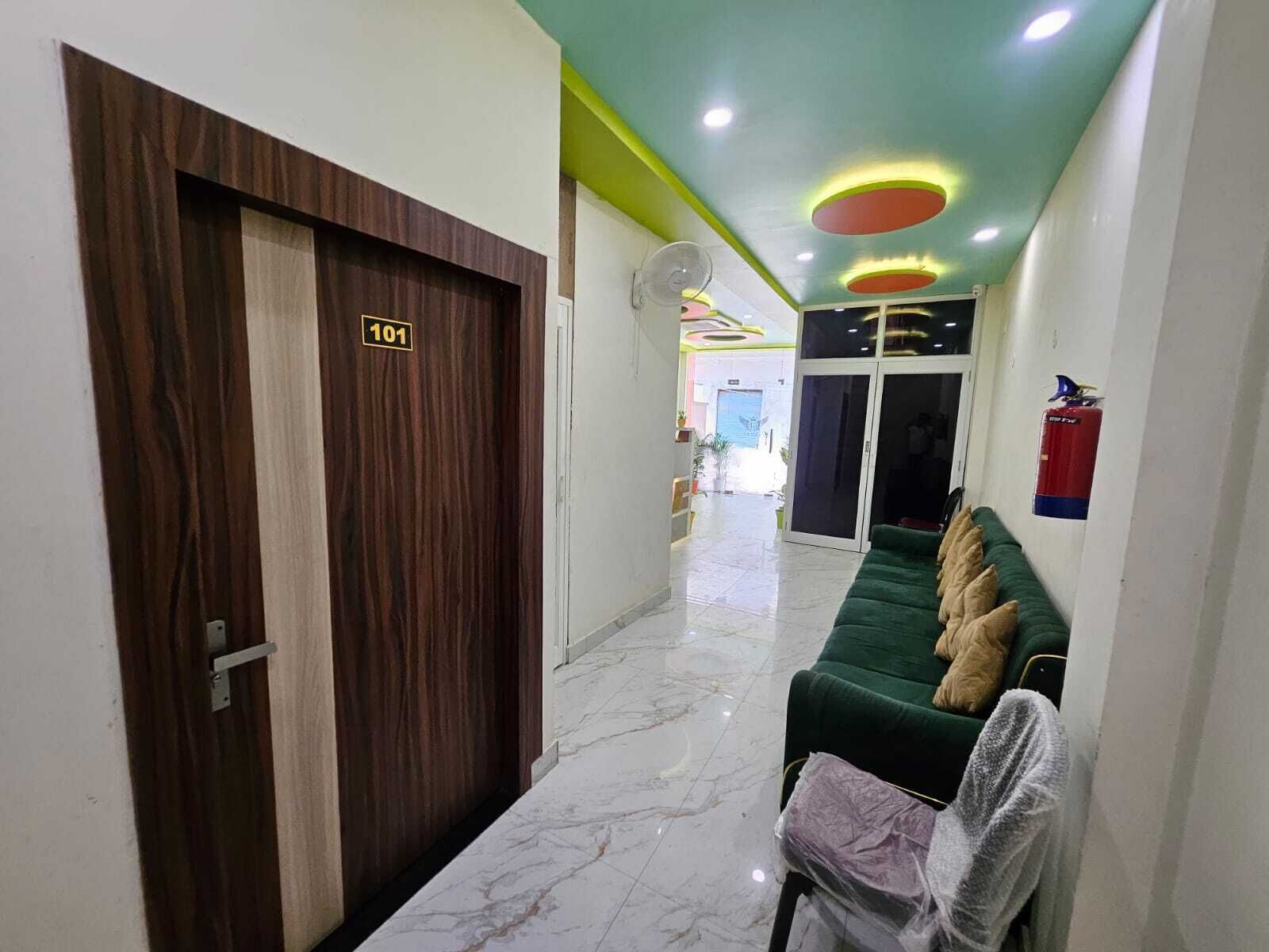 Sala de estar en el lobby