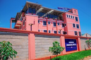 Façade de l’hébergement