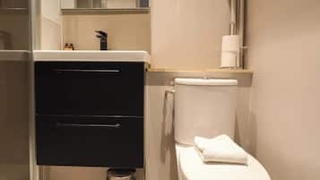 Shower, hair dryer
