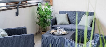 Evasion chic-Plages Terraces, air conditioning, parking