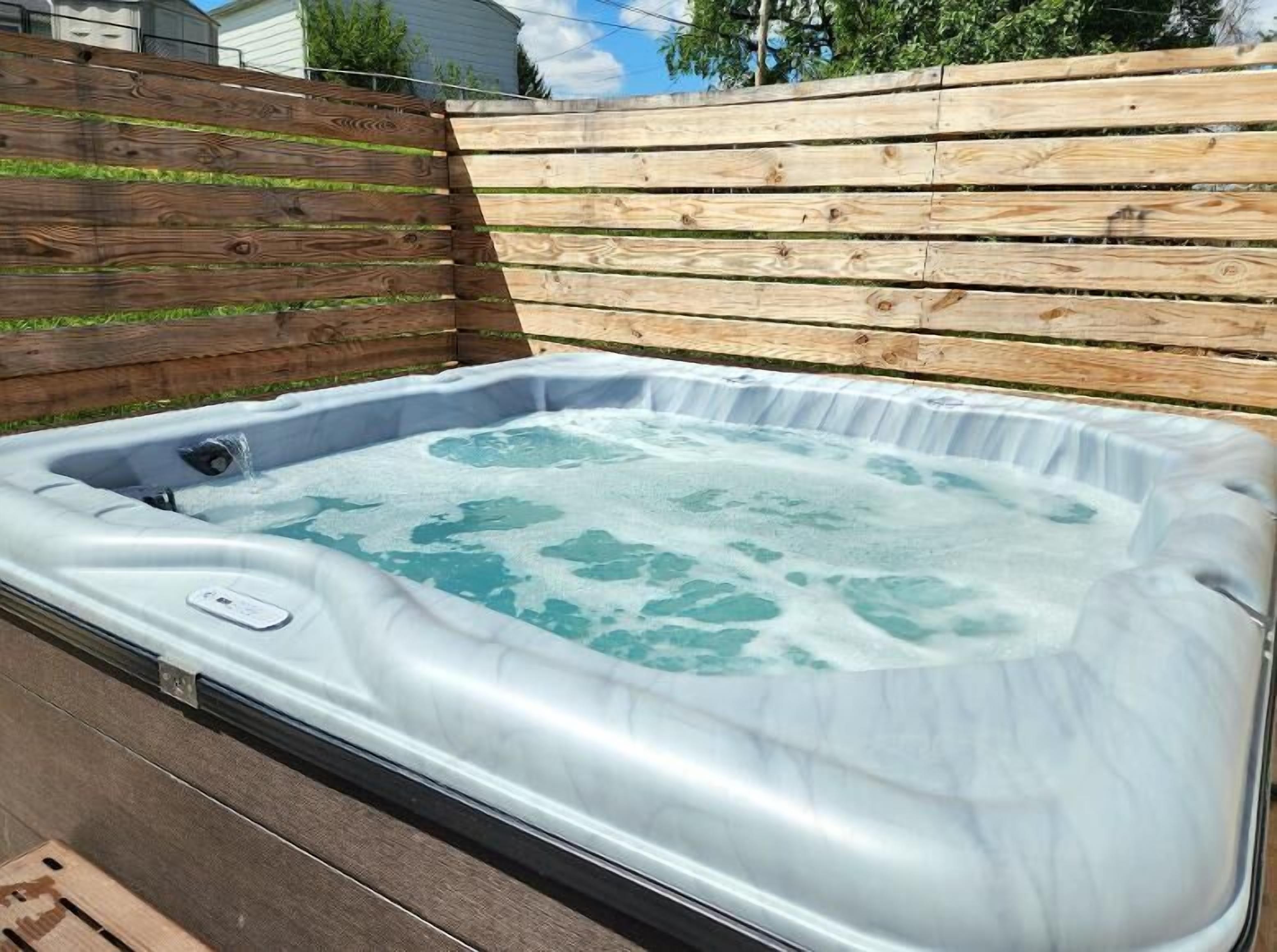 Bain à remous extérieur