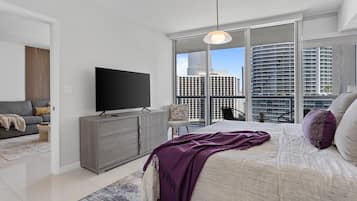 1 bedroom, iron/ironing board, travel cot, WiFi