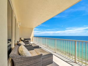 Appart'hôtel, plusieurs lits (Gulf Crest 2105B) | Terrasse/Patio