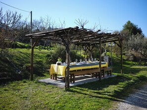 Outdoor dining - The Garden Above the clouds (Nuvole)