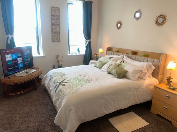 1 bedroom, iron/ironing board, free WiFi, bed sheets