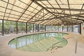 Indoor pool - Bright 2BR Condo | Poolside Patio | Near Beach (Little River)