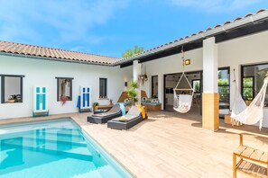A heated pool - Villa Manureva - Piscine au sel (Biarritz)