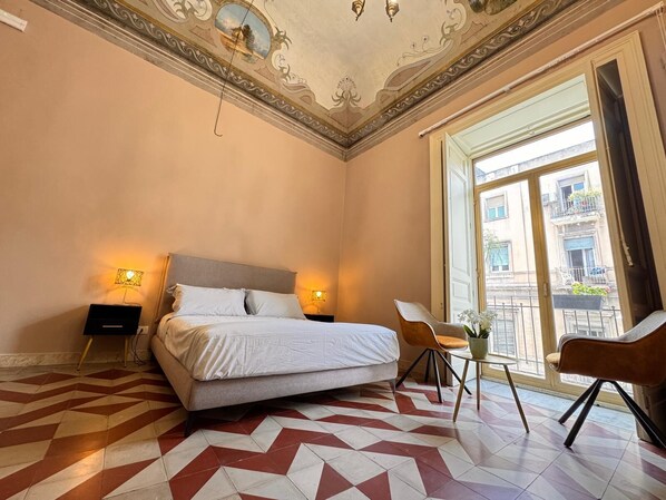 Premium Double Room, Balcony, City View | Desk, laptop workspace, free WiFi