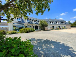 Overnatningsstedets facade