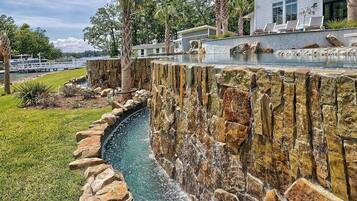 Ulkouima-allas, lämmitetty uima-allas