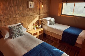 3 habitaciones, decoración personalizada y muebles diferentes 