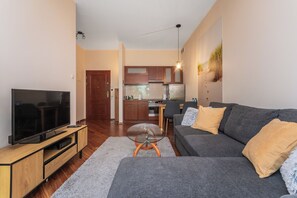 Comfort appartement, balkon | Een strijkplank/strijkijzer, gratis wifi