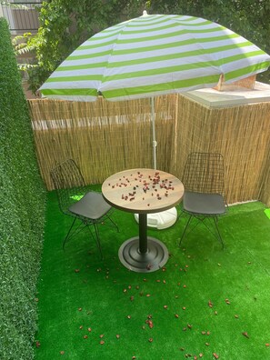 Comfort Double Room, City View | Terrace/patio