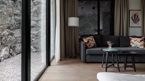 Basic Studio | Living area - Historic Waterside Studios (Nacka)