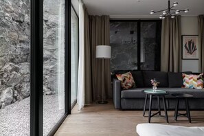 Living area - Historic Waterside Studios (Nacka)