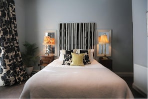 Blackout drapes, iron/ironing board, free WiFi