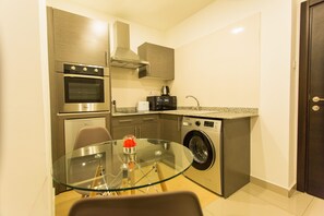 Luxury-Studio, Balkon | Eigene Küche