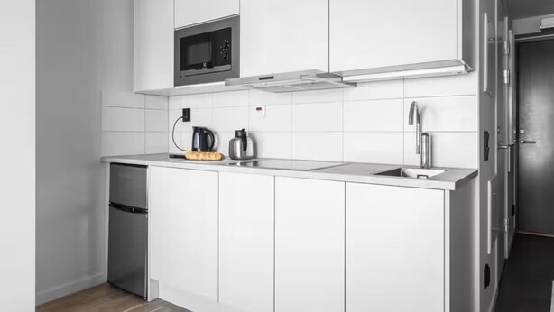 Studio Suite | Private kitchen - Lidingö Stays With Fast Wi-Fi (Lidingö)
