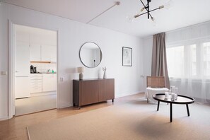 Comfort Studio | Living area - Affordable SoFo Stays (Stockholm)