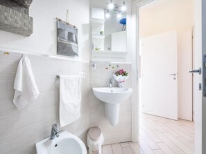 Apartment, 2 Bedrooms, Balcony | Bathroom - Cozy Flat Just Steps From Baia Delle Mimose (Badesi)