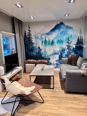 Standard Apartment | Living area - Tott Stay – Easy Slope Access (Åre)