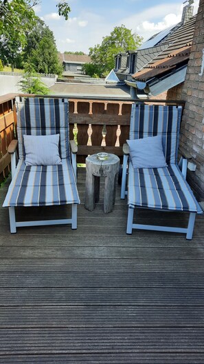 Terrace/patio - FeWo am Dachsberg, DTV certified with 3 stars (Kamp-Lintfort)