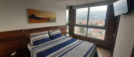 Apartment, Stadtblick
