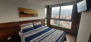 Appartement, vue ville | 1 chambre, bureau, fer et planche à repasser, Wi-Fi gratuit