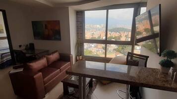 50-inch Smart TV with cable channels