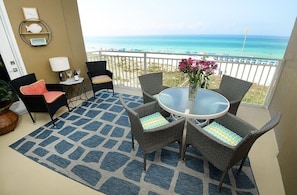 Condo, Multiple Beds (Emerald Beach 325) | Outdoor dining - Emerald Beach 325 (Panama City Beach)